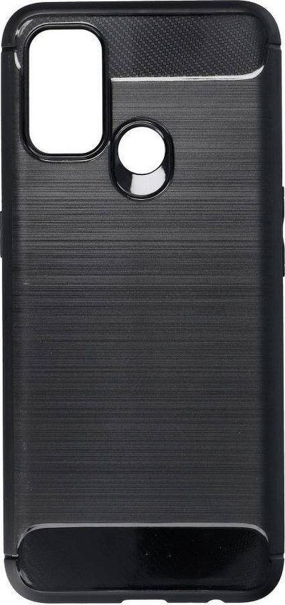 Mbulesë karboni për telefon Oppo A53 2020, TPU, e zezë