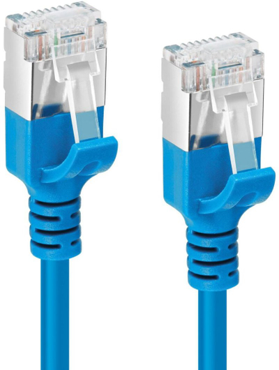 Kabllo rrjeti MicroConnect CAT6a U FTP Slim, 0.15m, LSZH, gri