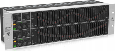 Equalizer grafik Behringer Ultragraph Pro FBQ6200, stereo 31 banda, format rack, i zi