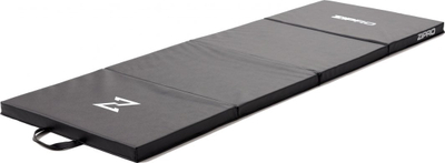 Shtresë e palosshme fitnesi Zipro, 180×60×4cm, e zezë
