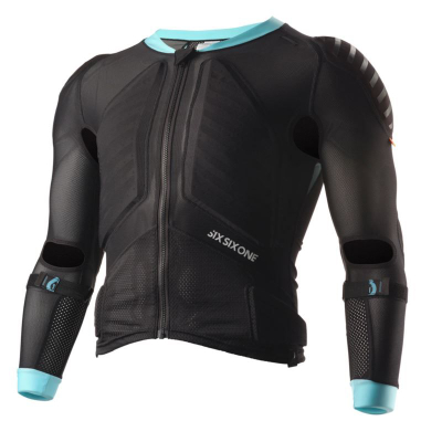 Xhaketë mbrojtëse 661 Evo Compression Guard për femra, D3O, me zinxhir, e zezë