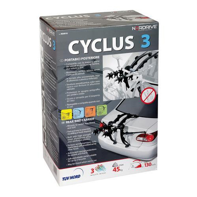 Treger Biciklete 3 Cikleta Max.45kg 130km/h Nordrive N50010