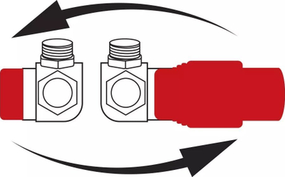 Set termostatik GT33 Direct, valvula 1/2", ngjyrë antracit