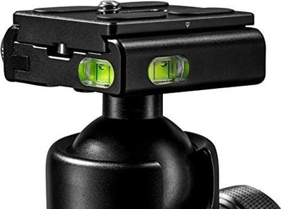 Kokë trepodi Mantona Onyx 12 Ball Head, ngarkesë 12kg, piaster Arca-Swiss, e zezë