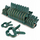 Кламери за растенија ProGarden Plant Clips, сет 20 парчиња, пластика, зелена