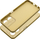 Maskë mbrojtëse Metallic Case për Honor X7a, TPU, veshje mikrofibër, e artë