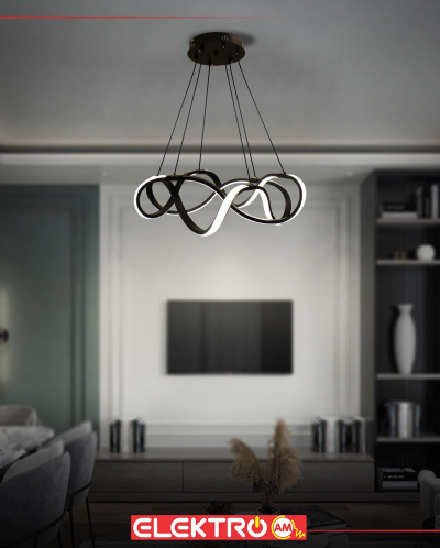 Abazhur i varur LED W08-BK