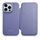 Këllëf lëkure iCarer CE Premium Leather Folio Case për iPhone 14 Pro, me MagSafe, me kapak magnetik anash, lejla e çelët