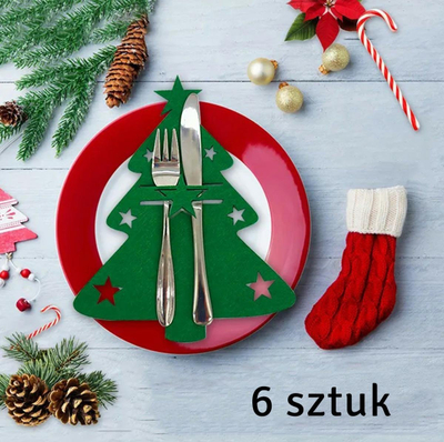 Xhepa takëmesh BQ86, set 6 copë, formë bredhi Krishtlindjesh, të gjelbër
