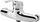 Set dushi SIROS Shower Set, shufër 70 cm, 3 funksione, krom gri