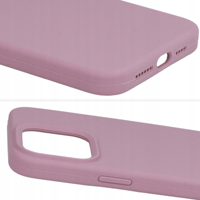 Këllëf silikoni Lite për Samsung Galaxy A52 A52s, antirrëshqitës, me mikrofibër brenda, lejla