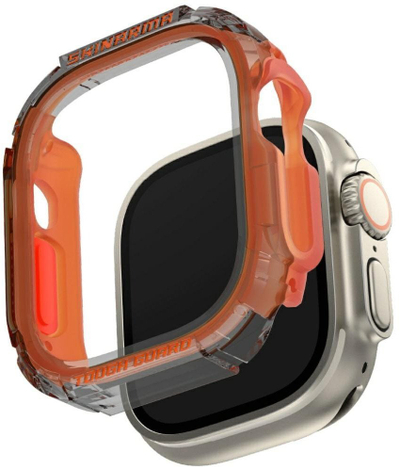 Маска Apple Watch Skinarma Atom Sienna, 49mm, за Apple Watch Ultra 1 и 2, кафеава