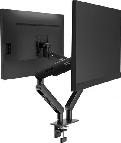 Mbajtëse monitori për tavolinë AOC, 2 monitora, 17" - 34" 