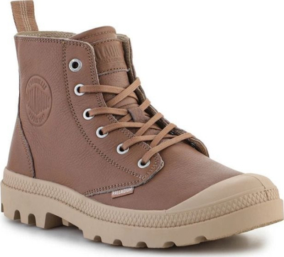 Atlete për burra Palladium Pampa Zip Lth Ess M 76888-254-M, lëkurë natyrale, taban gome, kafe
