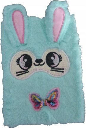 Bllok shënimesh Adar Plush, 21x15cm, kapak pelushi, me shumë ngjyra