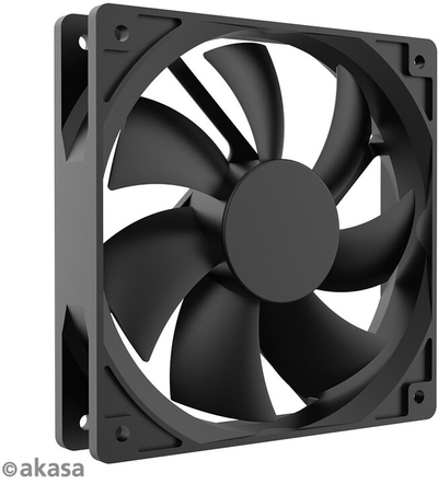 Ventilatorë Akasa Smart,120mm, 3 copë, të zi