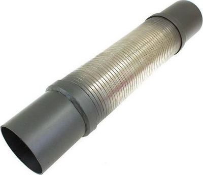 Lidhës shkarkimi TurboWorks_D, fleksibël me segmente, 3.5\" 500mm, çelik inox 409SS