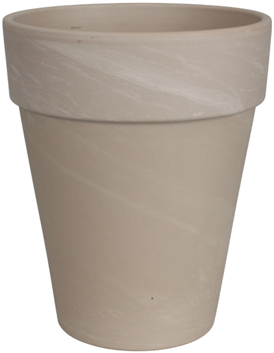 Vazo lulesh Domoletti TERAKOTA XL GRANIT, qeramike, Ø31cm, ngjyrë granit