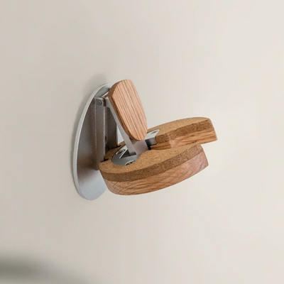 Mbajtëse muri Openhagen HangWithMe Oak për ukulele, dru lisi, ngjyrë natyrale