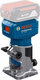 Freza pa kabllo Bosch GLF 18V-8, 18V, pa bateri dhe karikues, blu