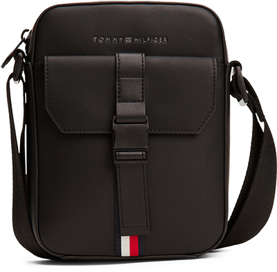Çantë për meshkuj Tommy Hilfiger, e zezë
