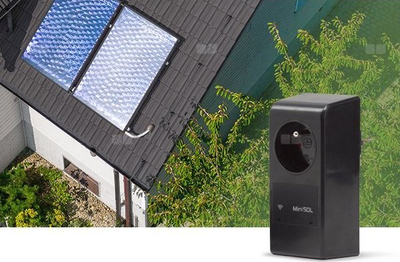 Kontroller solar Hewalex MiniSOL HSS0001, për kolektorë dielli, me ekran dixhital