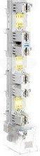 Shinë busbar siguresash PBS 2-V, NH2, 400A, gri