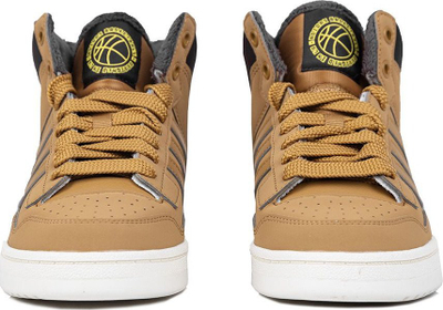 Atlete Adidas Rapid Court Mid Winterized M JR0171, të ngrohta, të bardha