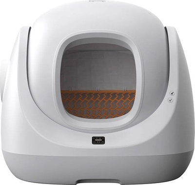 Tualet inteligjent për mace HHOLove BayMax Lite CL-CA-03, vetëpastrim automatik, i bardhë