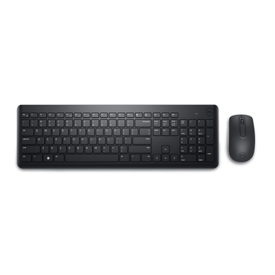 Set tastiere dhe maus DELL KM3322W, wireless, QWERTY, i zi