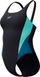 Едноделен костим за капење Speedo Color Block, muscleback, зелен