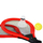 Set sportiv për kalamajtë Enero Toys, 2 raketa tenis e badminton, top dhe shuttlecock, i kuq