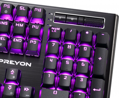 Tastierë Preyon Long Claw Brown Gateron, US, e zezë
