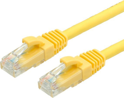 Kabllo rrjeti VALUE, RJ-45 në RJ-45, 20 m, UTP CAT 6a, e verdhë