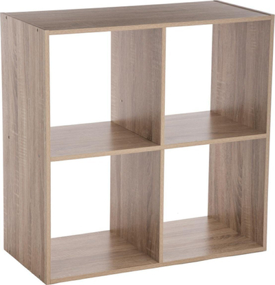 Raft dyshemeje 5five Kali, me 4 rafte, MDF, ngjyrë natyrale