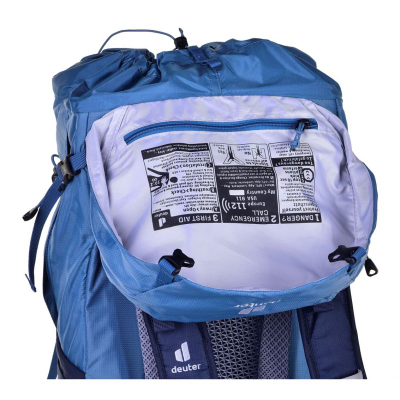 Shpinore malore Deuter Futura Pro 36, 36L, me sistem Aircomfort, blu