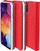 Këllëf libër për Motorola Moto Edge 40, Smart Case, i kuq