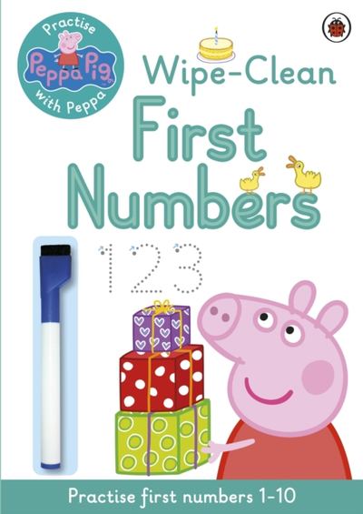 Peppa Pig Wipe Clean Numbers Book - Peppa Pig