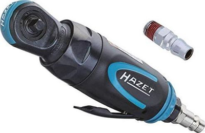 Kaçavidë me ajër Hazet 9020P-2, mini ratchet 1/4", 6.3 bar, e zezë