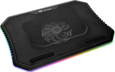 Bazë ftohëse për laptop Thermaltake Massive 12 Max, 17", RGB, e zezë