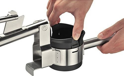 Shtypëse patatesh WMF Profi Plus Multipress, 35cm, çelik inox Cromargan, pjesërisht mat