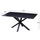 Tavolinë për kafe 120x60x45,5Hcm (HM9470.04), zezë