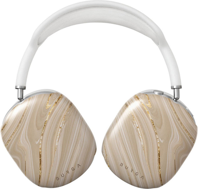Mbulesë Burga Almond Latte për Apple AirPods Max, mbrojtëse, ngjyrë krem