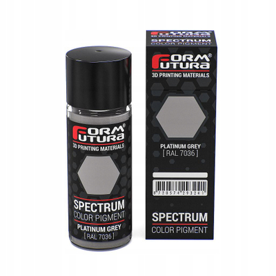 Pigment për resinë FormFutura Spectrum, Platinum Grey RAL 7036, 25ml, gri platini