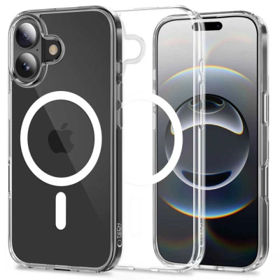 Kapak telefoni Tech-Protect FlexAir Hybrid MagSafe për iPhone 17, transparent, me MagSafe