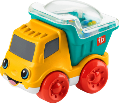 Лентачка играчка автомобил Fisher Price Push Along, за бебиња 6m+, повеќебојна