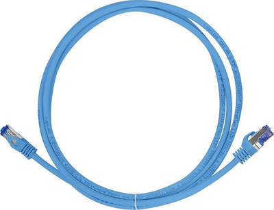 Kabllo rrjeti LogiLink C6A076S, CAT 6A S/FTP, 5 m, RJ45, blu