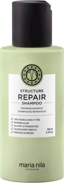 Shampo Maria Nila Structure Repair, 100 ml, për flokë të dëmtuar