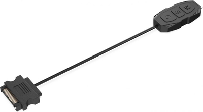 Ventilatorë Krux Lunar ARGB KIT 3x120 mm, 12 V, i bardhë/ zi