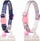 Јака за мачка Duvo+ Cat Collar With Dots With Bell, 20 30cm, 10mm, темно сина розова